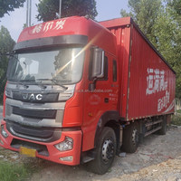 Pour JAC 6x2 LHD Diesel Carburant Manuel Léger Cargo Camion Camion 20T-30T Siège à une rangée Transport de marchandises d'occasion Fabriqué en Chine