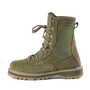 CXXM Stivali Tattici Invernali da Uomo in Pelle Scamosciata, Scarpe di Sicurezza con Lacci, Suola <span class=keywords><strong>Vibram</strong></span> - Product Image 3