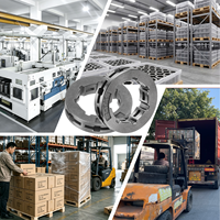 Sproket Gergaji Mesin 3/8-7, Drum Kopling 7 Gigi, Sproket Rim Pitch 3/8", Cocok untuk Husqvarna 272, Stihl MS361, MS660, Suku Cadang Pengganti Gergaji Mesin
