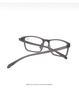 <span class=keywords><strong>Gafas</strong></span> <span class=keywords><strong>óptica</strong></span>s personalizadas para hombre y mujer, anteojos de plástico para leer, para <span class=keywords><strong>presbicia</strong></span>, baratos, color azul, venta al por mayor, precio de fábrica - Product Image 4
