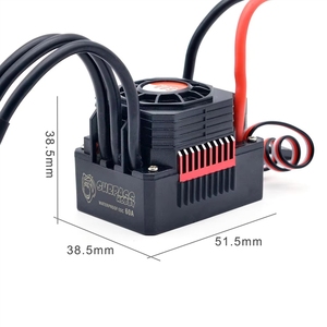 Combo moteur Surpass Hobby KK 3650 et ESC 60A, OEM/ODM acceptés pour les jouets radiocommandés 1/10, voiture de rallye <span class=keywords><strong>Tamiya</strong></span> <span class=keywords><strong>TT02</strong></span> - Product Image 4