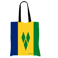 Sac en toile avec drapeau de Saint-Martin, sac de courses réutilisable, léger, pour les courses, les voyages, la plage, le travail, cadeau patriotique pour hommes et femmes