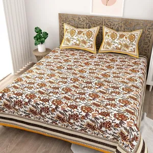Bedsheet Set 100% Cotton 2023 Hotel Luxury Bedsheet Bedding Set 100% Cotton Fitted Bed Linen Set Bedsheets With Duvet Cover