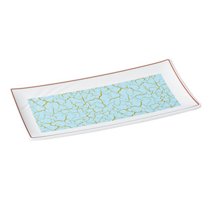 Xiangyuan Meimei <b>melamine</b> tableware <b>plates</b>, rectangular commercial hot pot restaurant serving <b>plates</b>, imitation porcelain - Product Image 5
