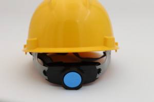 노란 색깔 v 작풍 아bs HDPE 중동 시장을 위한 세륨 EN397 를 가진 산업 건축 안전 헬멧 안전 단단한 모자 - Product Image 5