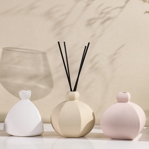 Ybh hiện đại sang trọng gốm sậy khuếch tán chai rỗng container cho trang trí nội thất Hoa Oải Hương mùi hương phòng ngủ nhà bếp sống xe du lịch - Product Image 6