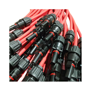 Cable de Extensión de CC para Energía Solar Fotovoltaica, Cable Solar de 4 mm y 6 mm con Conector C4, Conector de Rama para Sistemas de Energía Solar - Product Image 4
