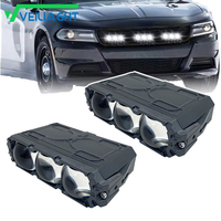 Phare de travail LED pour voiture 4,5 pouces 90W, projecteur triple lentille avec faisceau Hi/Lo pour camion et véhicule R24X3