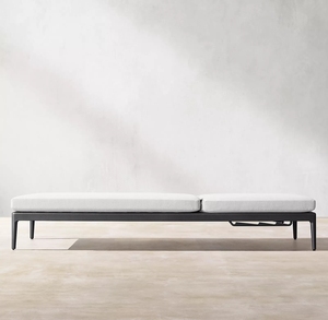 Vente en gros <span class=keywords><strong>de</strong></span> mobilier d'extérieur, jardin, plage, chaise longue en aluminium, piscine réglable, lit <span class=keywords><strong>de</strong></span> bain <span class=keywords><strong>de</strong></span> <span class=keywords><strong>soleil</strong></span> avec coussin - Product Image 4