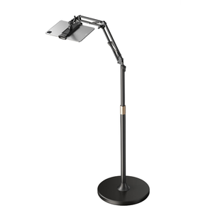 Aluminum Metal Universal Adjustable Height Foldable <b>Tablet</b> PC Mobile Phone <b>Stand</b> Floor <b>Stand</b> Guangdong Made - Product Image 4