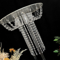 Vente directe d'usine support de fleurs en acrylique transparent hôtel maison décoration de table ornements de mariage