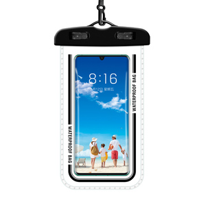 Funda Impermeable Transparente para Teléfono Móvil con Correa para el Hombro, Bolsa Sumergible Universal para Natación - Product Image 5