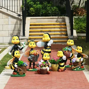 Escultura Decorativa <span class=keywords><strong>de</strong></span> Resina, Escultura <span class=keywords><strong>de</strong></span> <span class=keywords><strong>Abeja</strong></span> <span class=keywords><strong>de</strong></span> Resina para Jardín, Proveedor <span class=keywords><strong>de</strong></span> Resina, <span class=keywords><strong>Abeja</strong></span> <span class=keywords><strong>de</strong></span> Dibujos Animados - Product Image 1
