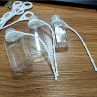 Longe de poignet courte en silicone réglable pour différents types de porte-bouteille porte-bouteille porte-bouteille d'eau avec sangle