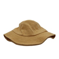 Sombrero de pescador plano de colores brillantes al por mayor, gorra de ala ancha con logotipo bordado personalizado, sombrero de pescador, gorras de pescador plegables de algodón