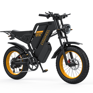 Bicicleta Eléctrica GT20 EBIKE Ligera de Carbono con Motor Trasero de 2000W, 60V, Batería de Litio de 48V y 60km de Autonomía - Product Image 3