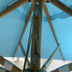 MIA-Sombrilla de Madera Dura <span class=keywords><strong>para</strong></span> Exteriores, Sombrilla de Madera <span class=keywords><strong>para</strong></span> Hotel, Terraza, Restaurante, Patio - Product Image 4