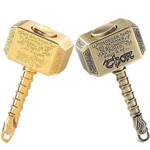 Novacross Metal <span class=keywords><strong>Thor</strong></span>'s Battle Hammer Fidget Spinner Juguetes Antiestrés Alivio <span class=keywords><strong>de</strong></span> la Ansiedad Spinner <span class=keywords><strong>de</strong></span> Mano y Dedo Llavero Juguete Fidget - Product Image 2