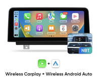 Autoradio Multimédia Android à Écran Tactile 10,25" 4G 64G pour BMW Série 3 4 F30 F31 F34 F32 F33 F36 NBT 13-17 avec Carplay Sans Fil