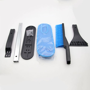 3in1 hợp kim nhôm Chenille xe tuyết xẻng xe Băng <span class=keywords><strong>scraper</strong></span> với bàn chải - Product Image 3