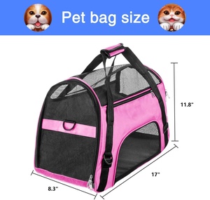 Bolso de malla transpirable <span class=keywords><strong>para</strong></span> <span class=keywords><strong>perros</strong></span> y mascotas, bolsa de viaje multifuncional, portátil, plegable, de un solo hombro, a la moda, 2021 - Product Image 3