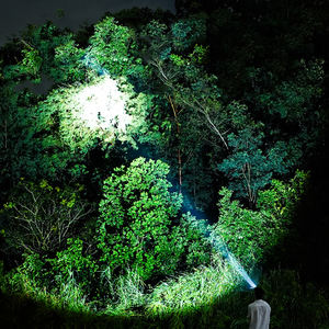 Lampe frontale portable légère en silicone, rechargeable au lithium-ion, IP55, faisceau large COB, luminosité réglable pour le camping - Product Image 3