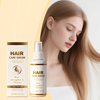 Serum Penguat Rambut Anti Ketombe, Menutrisi, Menghaluskan, Menebalkan 50ml Melembapkan Kulit Kepala Memperkuat Akar Rambut Lebih Sehat Menyegarkan
