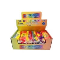 Jouets Squishy en Mousse PU Effet Beurre Arc-en-ciel à Remontée Lente, Jouets Anti-Stress et Fidget pour la Vente en Gros