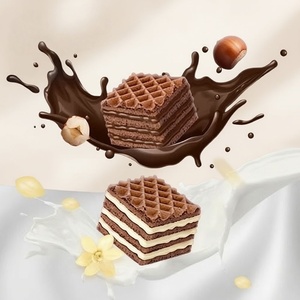 Collations chinoises en gros, biscuits <span class=keywords><strong>Oreo</strong></span> en gaufrettes, petits carrés, chocolat aux noisettes, 42g, saveur <span class=keywords><strong>lait</strong></span> et vanille - Product Image 3