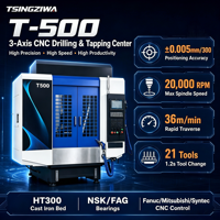 Centre d'usinage CNC à bras articulé Tsingziwa BT30 avec système de changement rapide pour perçage et taraudage