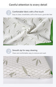 2025 haute qualité <span class=keywords><strong>sans</strong></span> odeur pas cher oreillers organiques sommeil lit mousse à mémoire tête <span class=keywords><strong>oreiller</strong></span> pression <span class=keywords><strong>oreiller</strong></span> tissé <span class=keywords><strong>dormir</strong></span> - Product Image 5