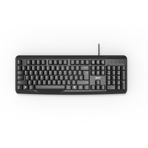 Acer OKB010 Clavier Filaire Ergonomique <span class=keywords><strong>Ultra</strong></span> Mince Mobile 104 Touches Pleine Taille <span class=keywords><strong>USB</strong></span> Ordinateur Accessoire Nouveau pour - Product Image 2