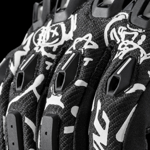 Gants de <span class=keywords><strong>moto</strong></span> Alien Monster Design Ce approuvé Glow in Dark Print & Sheepskin Comfort Palm Gants de vélo de montagne - Product Image 5