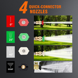 Hidrolavadora Económica <span class=keywords><strong>de</strong></span> Alta Presión a Gasolina 3100 PSI/213 Bar con <span class=keywords><strong>Motor</strong></span> <span class=keywords><strong>de</strong></span> 7 HP y Ángulo <span class=keywords><strong>de</strong></span> Columna <span class=keywords><strong>de</strong></span> Agua Ajustable para Limpieza <span class=keywords><strong>de</strong></span> Autos, Motocicletas y Jardines - Product Image 5