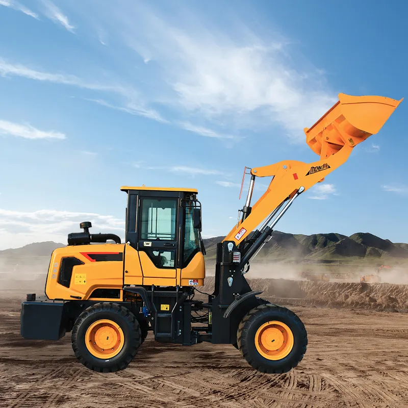 New Design wheel loader 2 ton small tractor front end loader machine with bucket