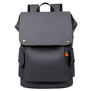 New Fashion Unisex Custom Logo Business Laptop <b>Backpack</b> Large Capacity Student School Bag PU Leather Travel <b>Backpack</b> - Product Image 2