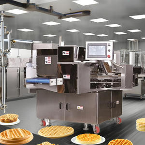 High Efficiency Automatic Soft <b>Waffle</b> Making <b>Machine</b> Baking Oven Function Stainless Steel 1000pcs/h Capacity Customizable Size F - Product Image 4