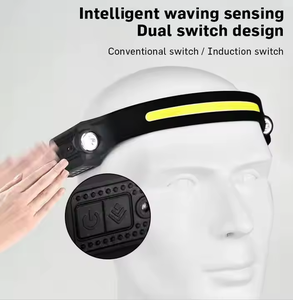 Bewegungs sensor Scheinwerfer Scheinwerfer Wasserdichter wiederauf ladbarer Doppelseiten-LED-Scheinwerfer für Camping im Freien - Product Image 3