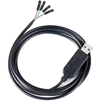 Cable Serial RS232 Personalizado con Chipset FT232RL, Adaptador USB TTL UART de 5V 3.3V, Cubierta de PVC con Blindaje Combinado para Micrófono y Monitor