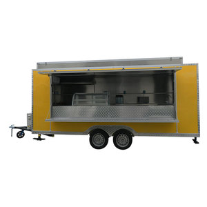 Libremente al aire libre fabricante café <span class=keywords><strong>pizza</strong></span> servicio de comida van tienda de coches remolque - Product Image 4