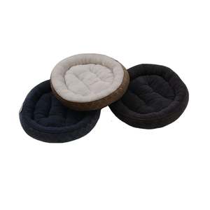 OEM ODM Warm Pet Cats Dogs Warm Soft Plush Round Pet <b>Nest</b> Comfortable Washable Non Slip Pet Sleeping <b>Bed</b> - Product Image 4