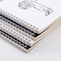 Carnet A5 à spirale personnalisable avec logo, papier offset, couleurs et impression de couverture personnalisées pour usage promotionnel