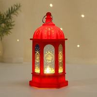 Lanterne suspendue artisanale LED pour l'Aïd Moubarak, décoration de table pour les fêtes musulmanes arabes, Ramadan