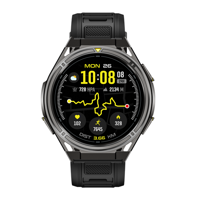 X2 PRO GPS Smartwatch Men Amoled Screen Rugged Outdoor Sport Fitness Waterproof IP67 Location Tracking Alarm Clock Sleep Tracker