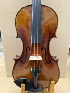 SurpassMusica プロフェッショナル 4/4 3/4 1/2 ハンドメイド ストラディバリウスモデル バイオリン ソリッドスプルーストップ メイプルバック スピリットニス仕上げ - Product Image 2