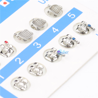 Roth Mesh Base Mini Supports Métalliques Matériaux Orthodontiques Dentaires pour Dents Produits D'hygiène Buccale Multi-Usage