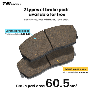 Kit de frein avant TEI P40EV 330x28MM avec disque de frein et étrier forgé à 4 pistons pour <span class=keywords><strong>MINI</strong></span> <span class=keywords><strong>COOPER</strong></span> 3 F54 F55 <span class=keywords><strong>F56</strong></span> F55 F57 F60 - Product Image 4