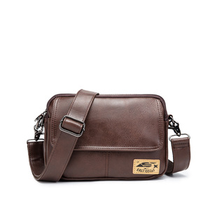 Sac bandoulière de luxe RMOVE pour homme, en cuir PU, avec motif lettres, sac messager étanche, sac à bandoulière professionnel pour homme, sacs de voyage - Product Image 6