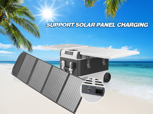 Tủ lạnh di động 12V mát cắm trại Tủ đông có thể được sử dụng ở xe hơi hoặc nhà hoặc ngoài trời - Product Image 6