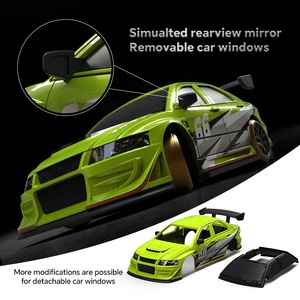 Auto de Carreras <span class=keywords><strong>Turbo</strong></span> C66 Escala <span class=keywords><strong>1</strong></span>:<span class=keywords><strong>76</strong></span>, Auto <span class=keywords><strong>RC</strong></span> a Control Remoto con GYRO RTR 2.4GHz, Juguetes Eléctricos Proporcionales para Niños y Aficionados - Product Image 3
